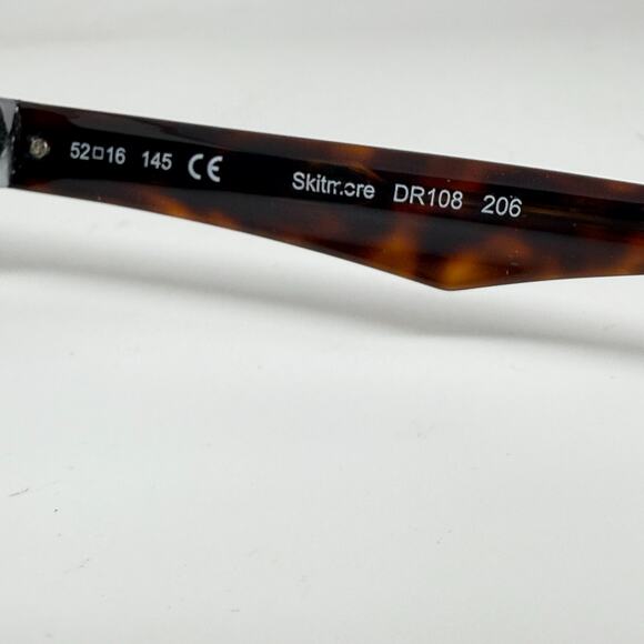 Dragon Eyeglasses Frames Skitmore DR108 206 Tortoise Rectangular 52-16-145 18183 - Picture 6 of 7